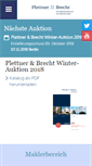 Mobile Screenshot of plettner-brecht.de
